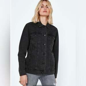 🌸Noisy May🌸 Women’s Black Denim Jacket - SZ M